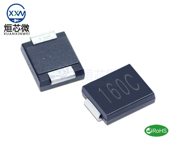 1.5SMC160CA參數(shù),TVS二極管1.5SMC160CA瞬態(tài)抑制二極管